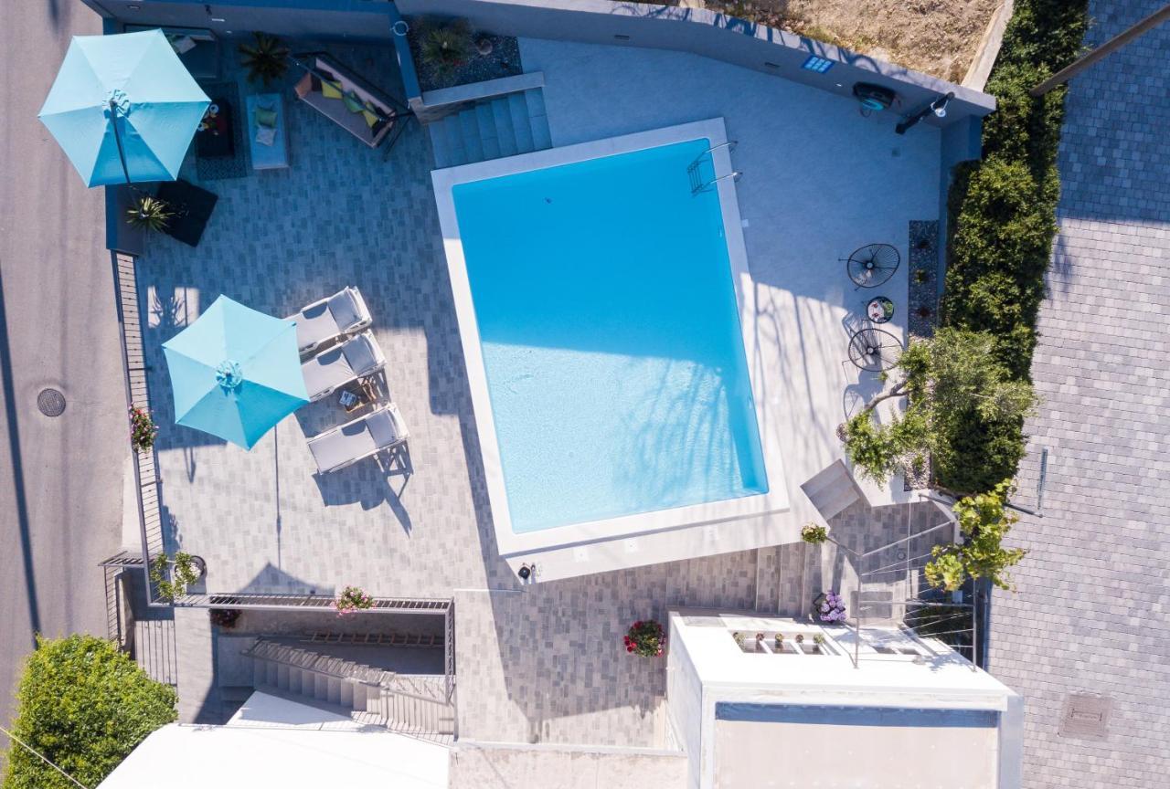 Apartments Lidija - Sea View Apartment With Exclusive Right Of Using Hot Tub Or Split Level Apartment With Exclusive Right Of Using Pool بودْسْتغانا المظهر الخارجي الصورة