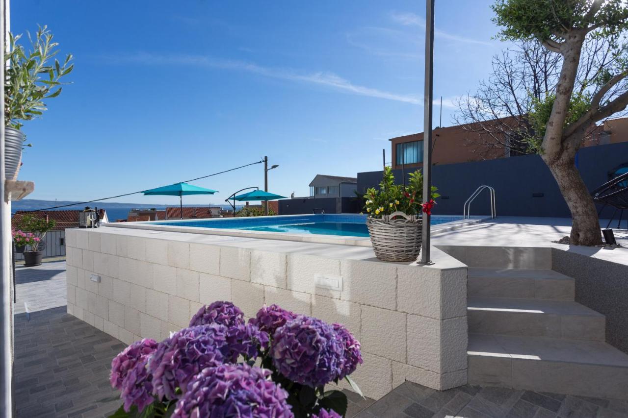 Apartments Lidija - Sea View Apartment With Exclusive Right Of Using Hot Tub Or Split Level Apartment With Exclusive Right Of Using Pool بودْسْتغانا المظهر الخارجي الصورة