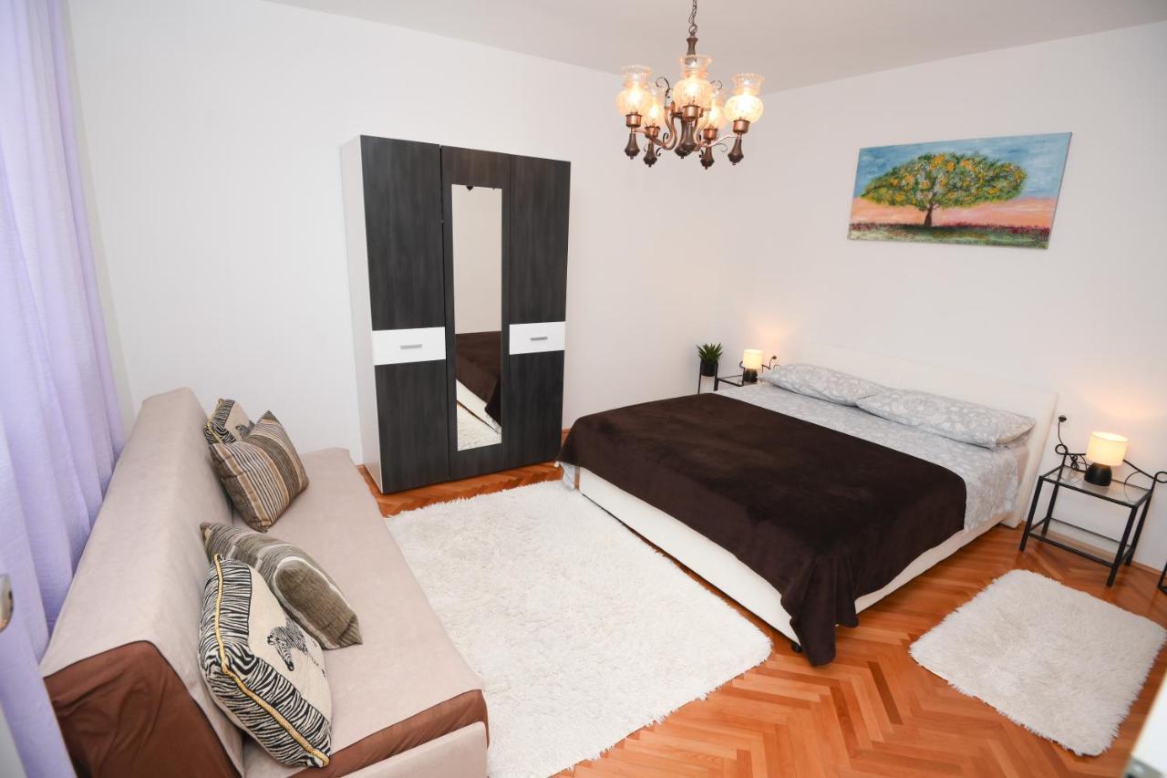 Apartments Lidija - Sea View Apartment With Exclusive Right Of Using Hot Tub Or Split Level Apartment With Exclusive Right Of Using Pool بودْسْتغانا المظهر الخارجي الصورة