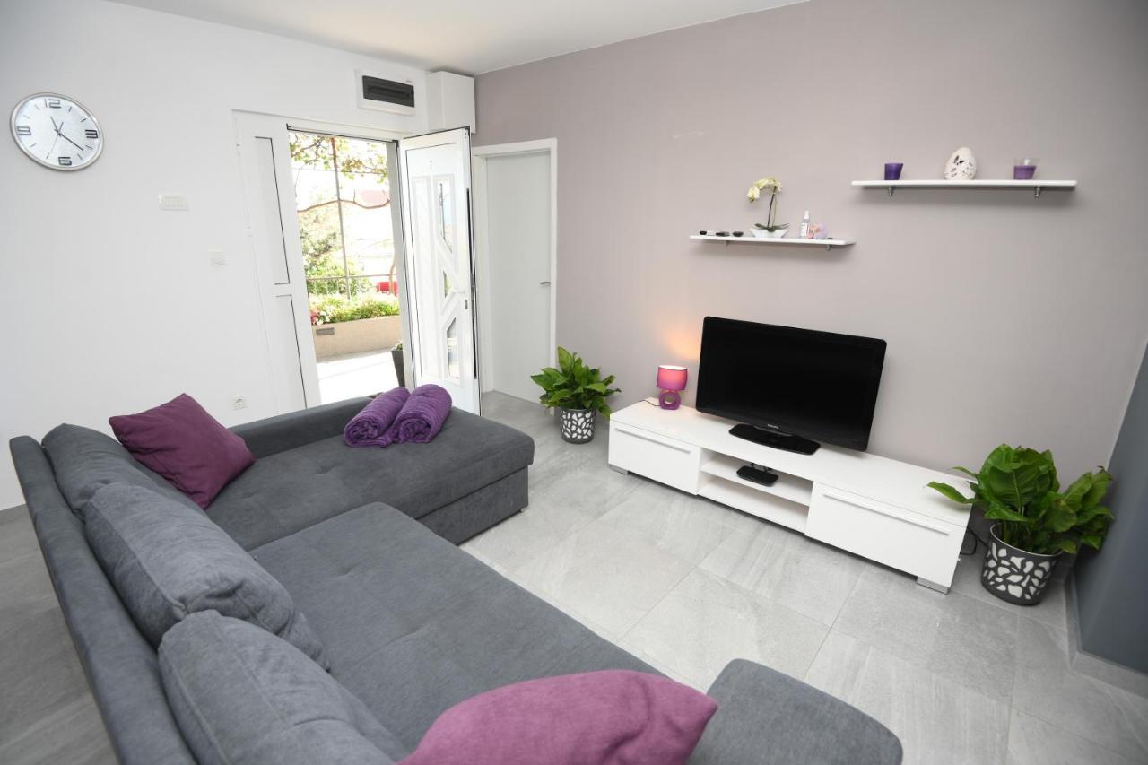 Apartments Lidija - Sea View Apartment With Exclusive Right Of Using Hot Tub Or Split Level Apartment With Exclusive Right Of Using Pool بودْسْتغانا المظهر الخارجي الصورة