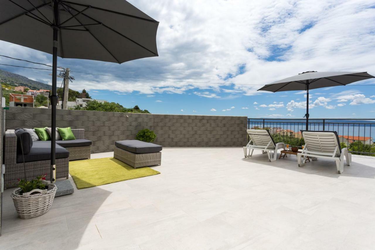 Apartments Lidija - Sea View Apartment With Exclusive Right Of Using Hot Tub Or Split Level Apartment With Exclusive Right Of Using Pool بودْسْتغانا المظهر الخارجي الصورة