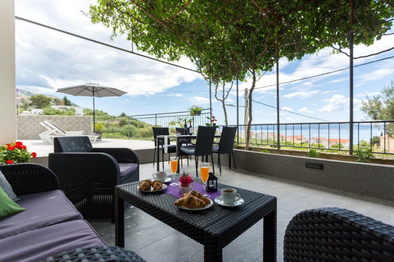 Apartments Lidija - Sea View Apartment With Exclusive Right Of Using Hot Tub Or Split Level Apartment With Exclusive Right Of Using Pool بودْسْتغانا المظهر الخارجي الصورة